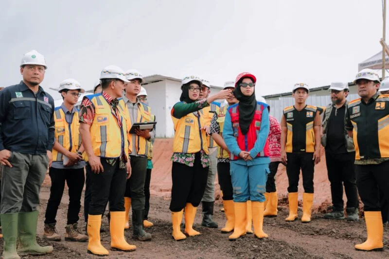 Wagub Tinjau Progres Pembangunan Sekolah Rakyat di Kota Baru Lampung Selatan