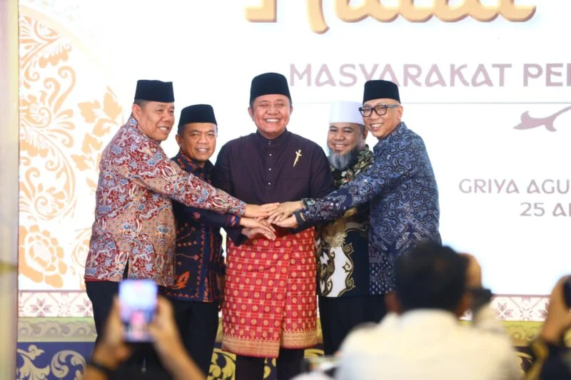 Mirza Hadiri Halal bi Halal Perantau Sumbagsel
