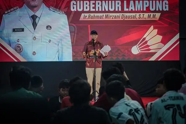 Mirza Buka “Gubernur Lampung Badminton Open 2026”